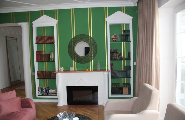 Spacious 2 bedroom apartment with top view to downtown Baku and Caspian sea