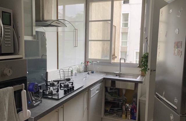 Spacious apartment with balcony