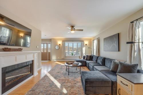 Spacious Eagle Lake Home with Fireplace and Deck