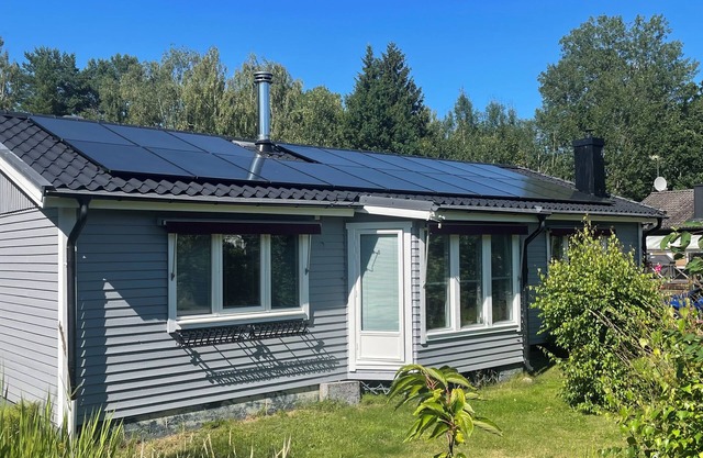 Spacious holiday home in the immediate vicinity of the water in Småland