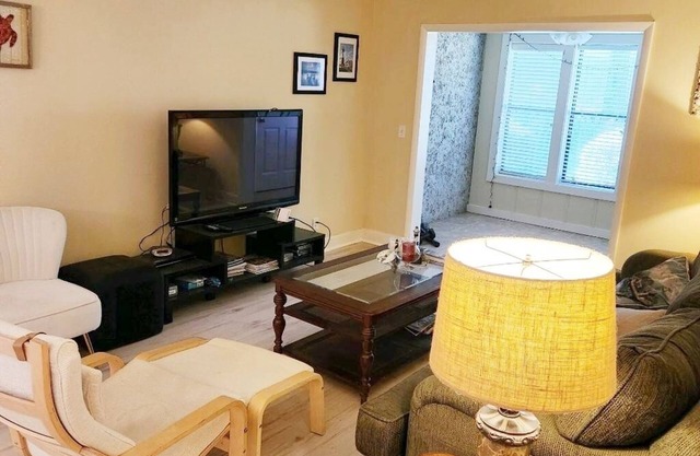 Spacious quiet all ground floor gated condo. Large pool/tennis pickle ball