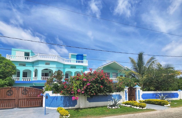 Spacious romantic beach front villa located in Turtle Bay Beach Portland Jamaica