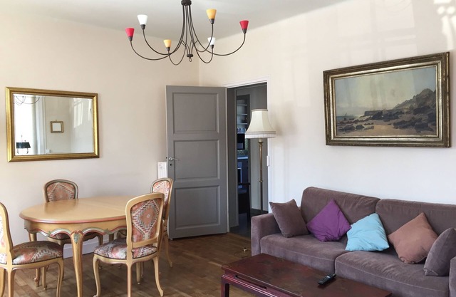 St Malo F3 62m² Alet Solidor peninsula, sea 50m, wifi, garden, secure parking