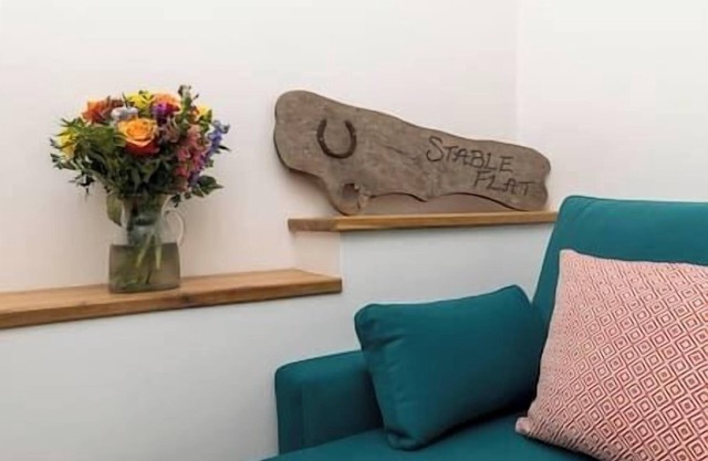 Stable Flat on Westerlands Farm and sleeps up to 6