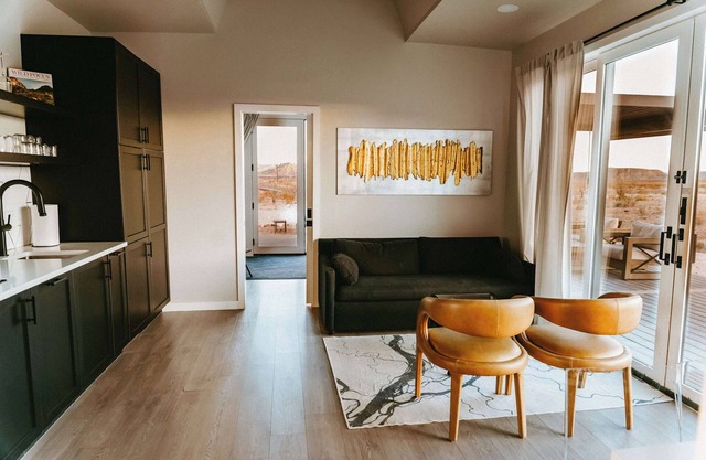 Stardust Big Bend Luxury A-Frame#2 with a fab view