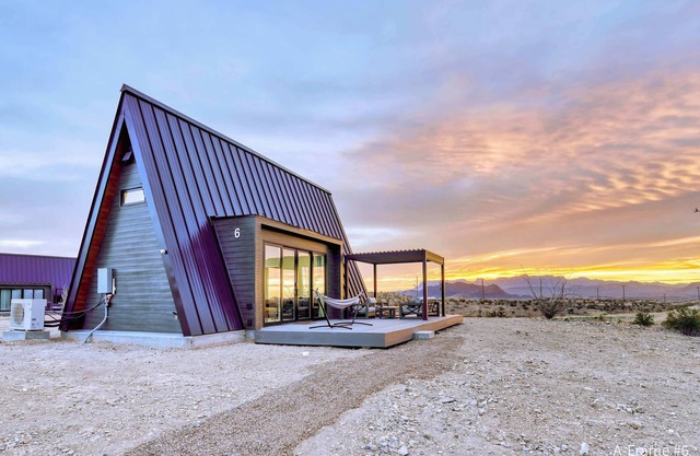 Stardust Big Bend Luxury A-Frame#6 with great view