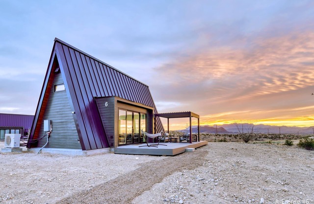 Stardust Big Bend Luxury A-frame 6 With a Great View