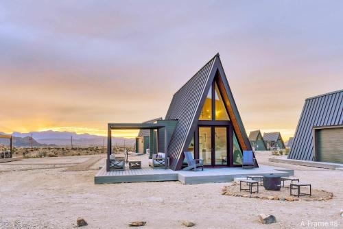 Stardust Big Bend Luxury A-Frame#8 with a fab view