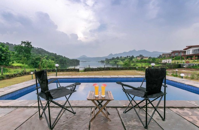 StayVista's Shivom Villa 2 - A Serene Escape with Views of the Valley and Lake