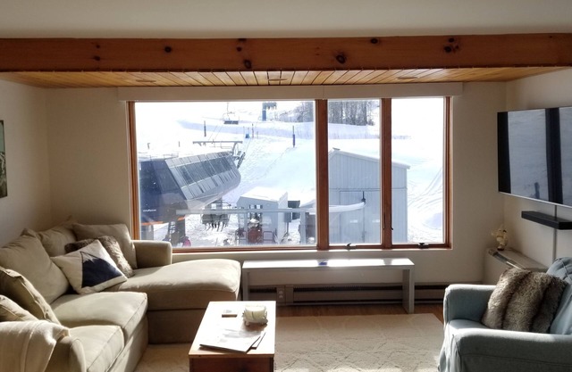 Step out your door to Sugarloaf Ski Resort! Base area condo.