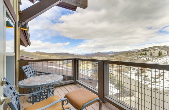Steps to Ski Lifts: Base Camp One Resort Condo