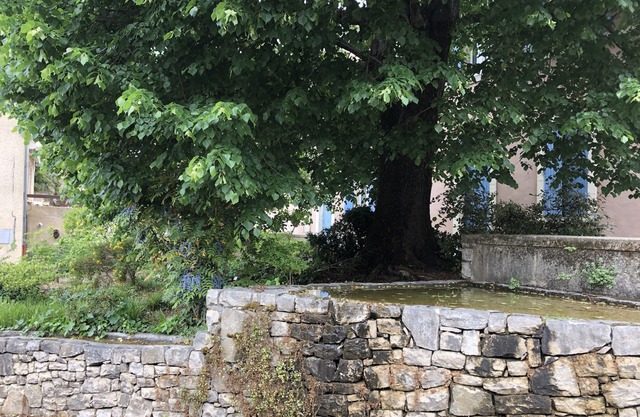 Stone village house