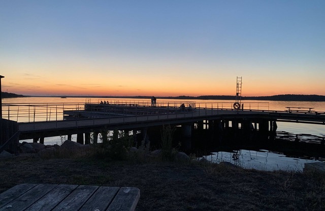 Strandnära hus på Vackra Oknö!