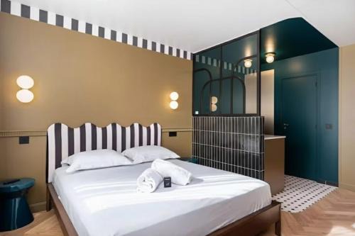 Studio Élégant-Une Escapade Raffinée en Plein Cœur de la Ville