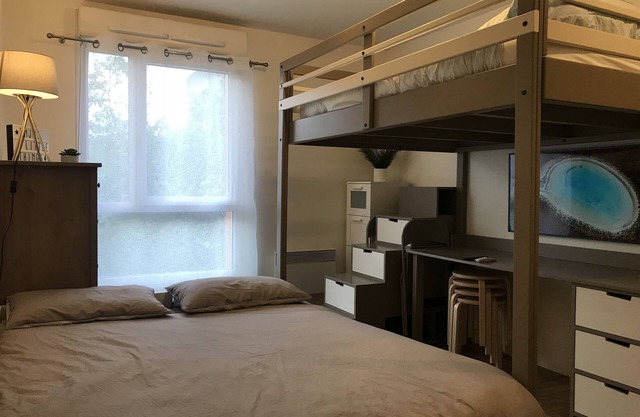 Studio 22m2 RER Val d'Europe 150m away/Disney-Paris