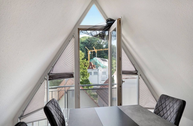 Studio Apartment 'Fewo-4u' in the City of Bad Waldsee with Balcony and Wi-Fi