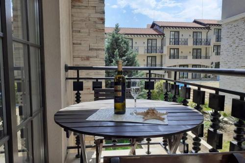 Studio at "The Cliff" complex South Beach Obzor, private appartment A2A5