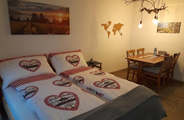 Studio chez un vigneron au village au 2ème étage sans ascenseur