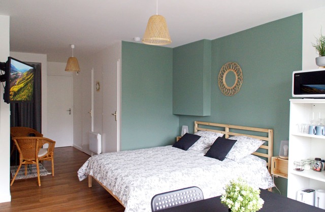 Studio-Comfort-Private Bathroom-Garden View