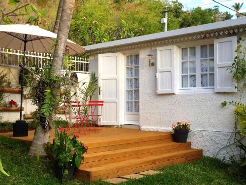Studio cosy à Boucan Canot, 30 m² avec jardin privé
