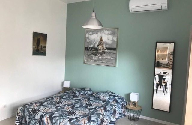 Studio de 28m2 Climatisé à 30 Minutes des Plages
