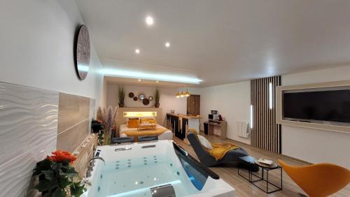 Studio Design Cocon SPA privé à deux pas de Lille