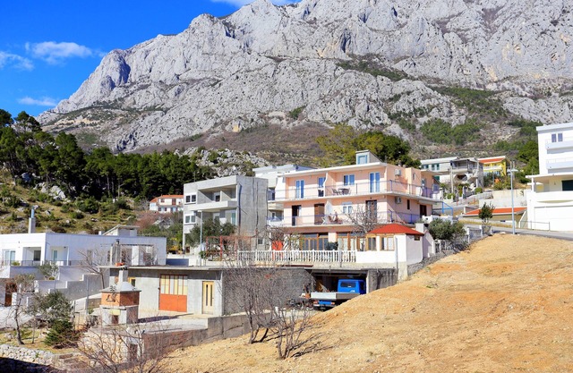 Studio flat with balcony and sea view Makarska (AS-18145-a)