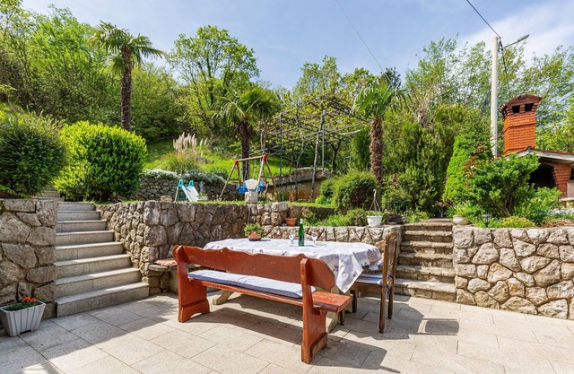 Studio flat with terrace Brseč, Opatija (AS-7796-b)