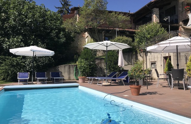 Studio in Bastia Mondovì with Pool and Winery