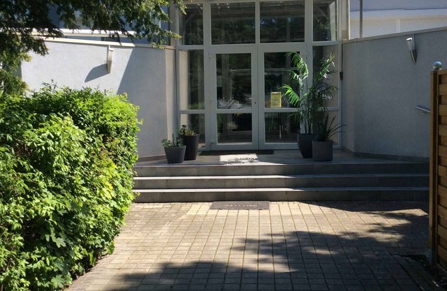 Studio on a quiet street for couples or small families