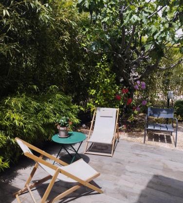 Studio Terrasse Privée Jardin Air conditionné