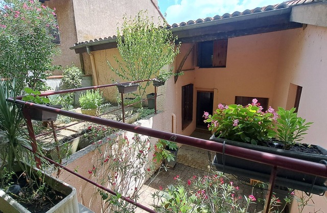 Studio with garden in the center of Colomiers in absolute calm.