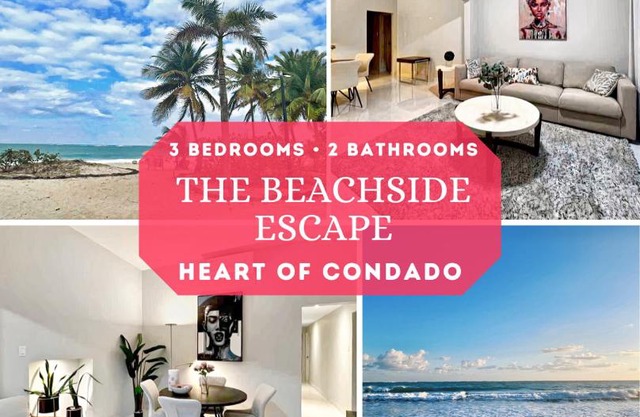 Stunning 3-Br Apt in Condado