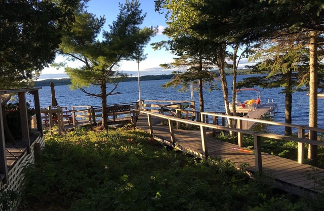 Stunning Maine cabin on Boyden Lake