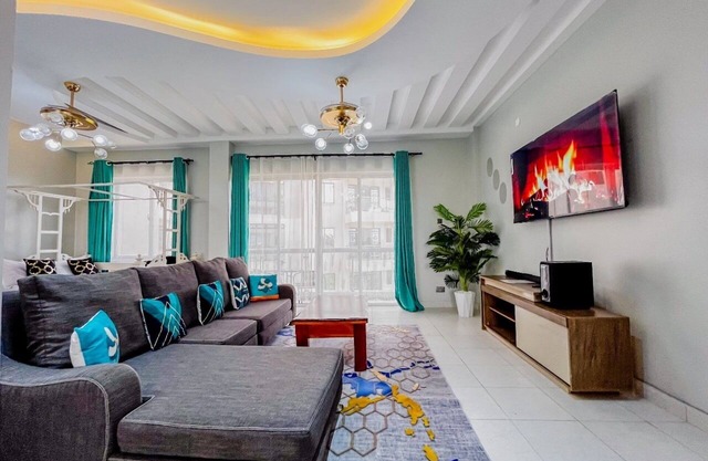 Stunning sea view from your bedroom.Welcome to our fully furnished 3 bedroom .