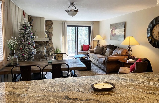 Stunning updated two bedroom condo located just minutes from the mountain.