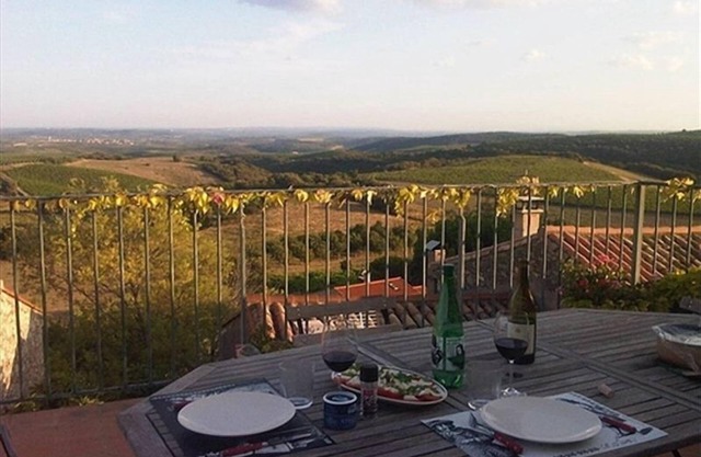 Stunning Views from Rooftop Terrace of Medieval Town House