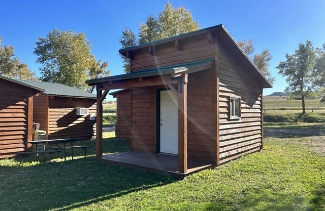 Sturgis Camping Cabin with Queen Bed
