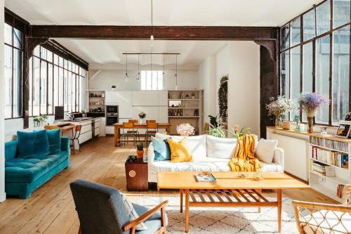 Sublime loft avec verrières sur le Canal St Martin