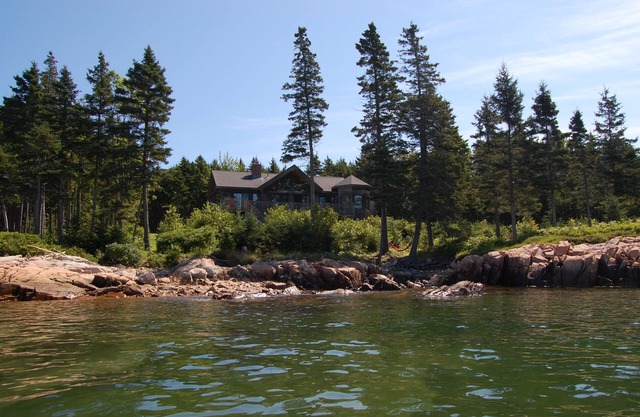 Summer Harbor waterfront home with 580 feet of shoreline