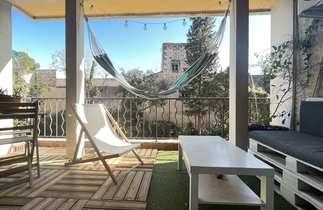 Superb city center terrace apartment