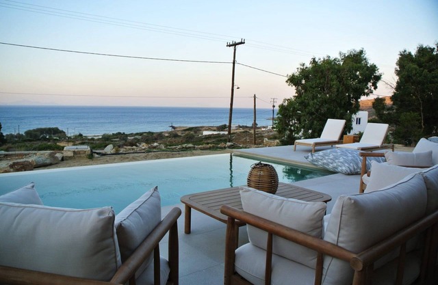 Superb Ios Villa | Villa Kyma | 1 Bedroom | Breathtaking Sea Views | Private.