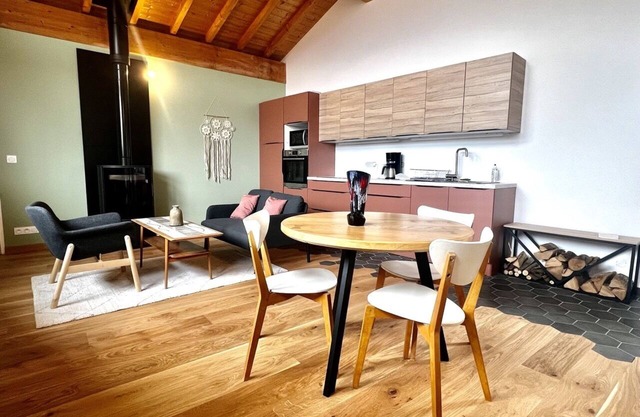 Superb new apartment in a mountain village