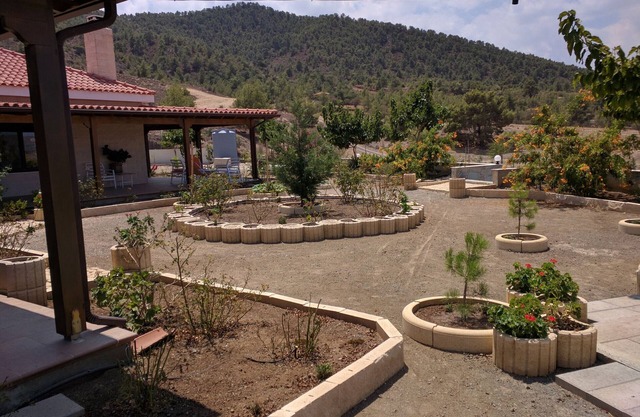 Superb views of Nicosia & Troodos, Pentadaktylos Mts at a Pine Forest location