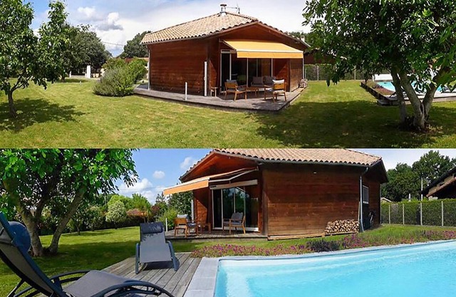 Superbe Maison Ossature Bois Avec Piscine au Calme