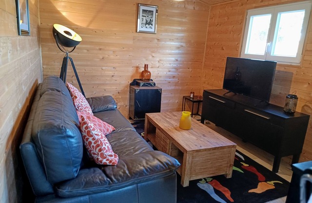 T2 apartment with 50's cinema spirit and swimming pool