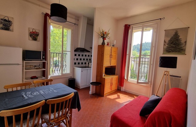 T2 apartments in charming villa 300m from the thermal baths