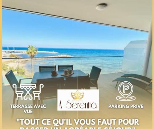 "T3 Mare e Festa" vue mer - piscine - accès plage