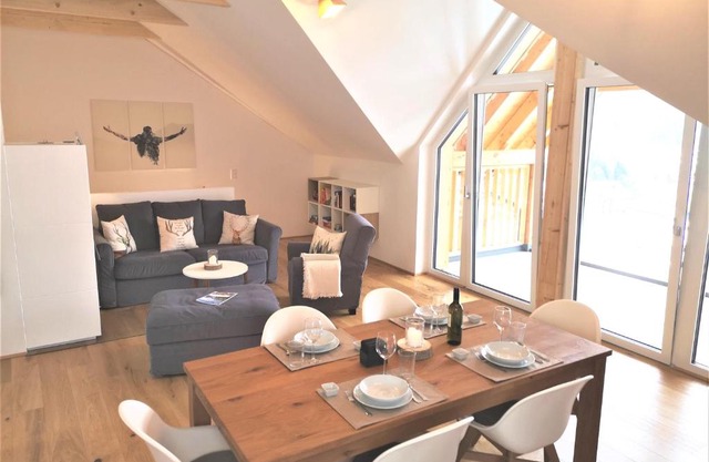 Tauplitz Panorama Apartment, 75qm, Balkon und Sauna