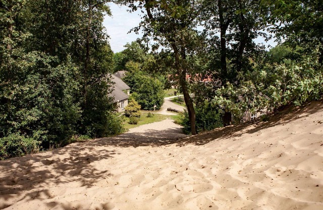 Tent Lodge With Sanitary Facilities at the Bedafse Bergen - Campsite